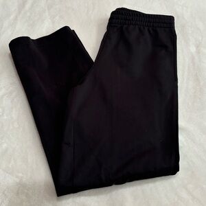 TEK GEAR Boy’s Running Track Pants Sweatpants Straight Leg - black size M(10/12)